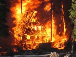 cabin fire