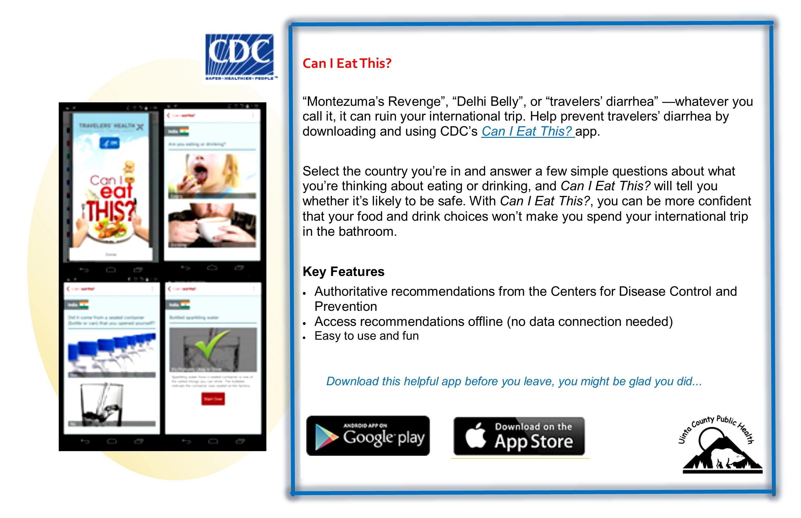 Can I Eat This Mobile App